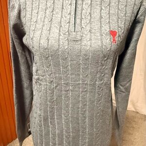 Ami Alexandre Mattiussi Gray Knitwear